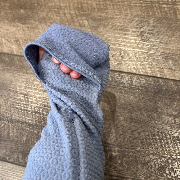 Nike Women's Dri-FIT Fleece Quarter Zip Running Pullover Periwinkle Size XL - Picture 6 of 12